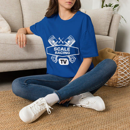 Scale Racing T-Shirt – Engine Pistons & Wrenches Racing TV Shirt
