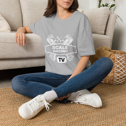Scale Racing T-Shirt – Engine Pistons & Wrenches Racing TV Shirt