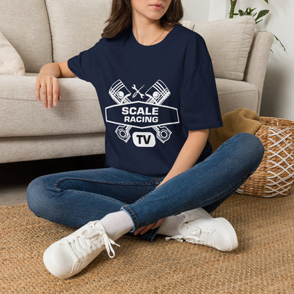 Scale Racing T-Shirt – Engine Pistons & Wrenches Racing TV Shirt